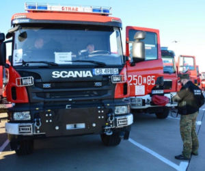 Polska pomoc trafiła na Białoruś. Konwój przekroczył podlaską granicę