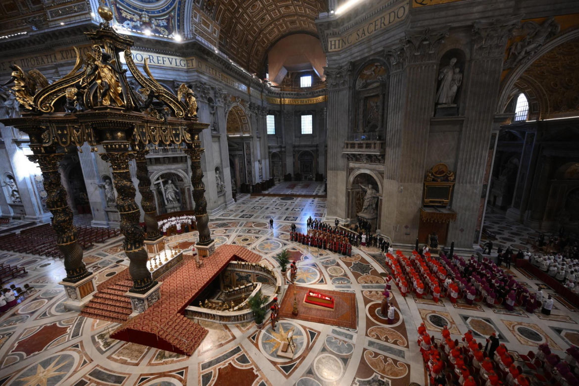 Trumna Papieża.