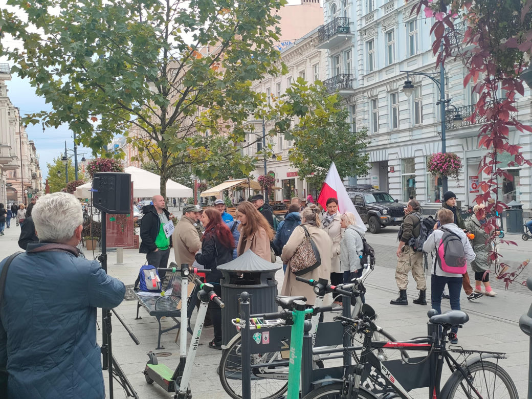 Łodzianie mają dość. Odbył się protest przeciw podwyżkom cen