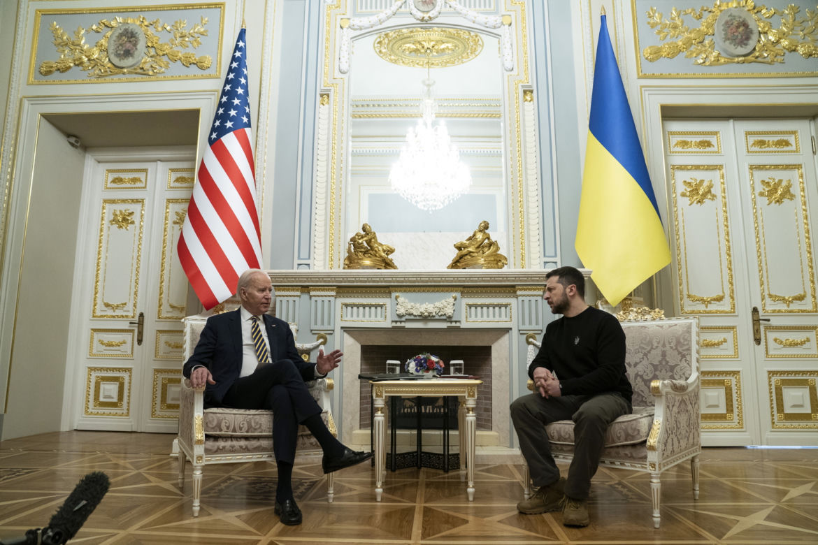Przemówienie prezydenta Joe Bidena w Kijowie