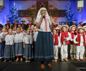 Para prezydencka kolędowała z góralami w Koniakowie
