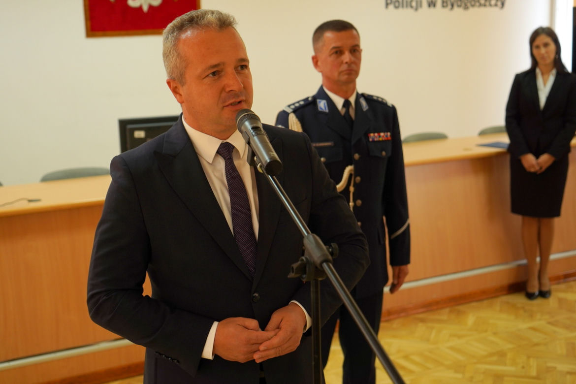 Nowi policjanci w Bydgoszczy i regionie! Ślubowanie złożyło 47 funkcjonariuszy [ZDJĘCIA]