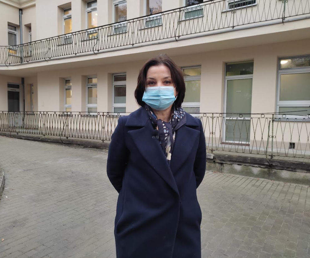 Lidia Stopyra, ordynator Oddziału Chorób Infekcyjnych i Pediatrii w Szpitalu im. S. Żeromskiego w Krakowie