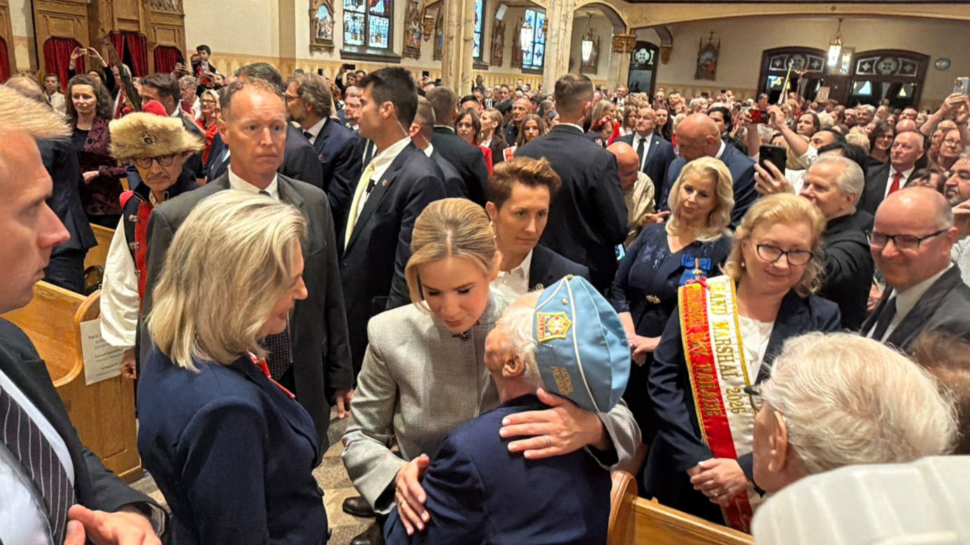 Para prezydencka w USA. Wzruszające sceny na Greenpoincie