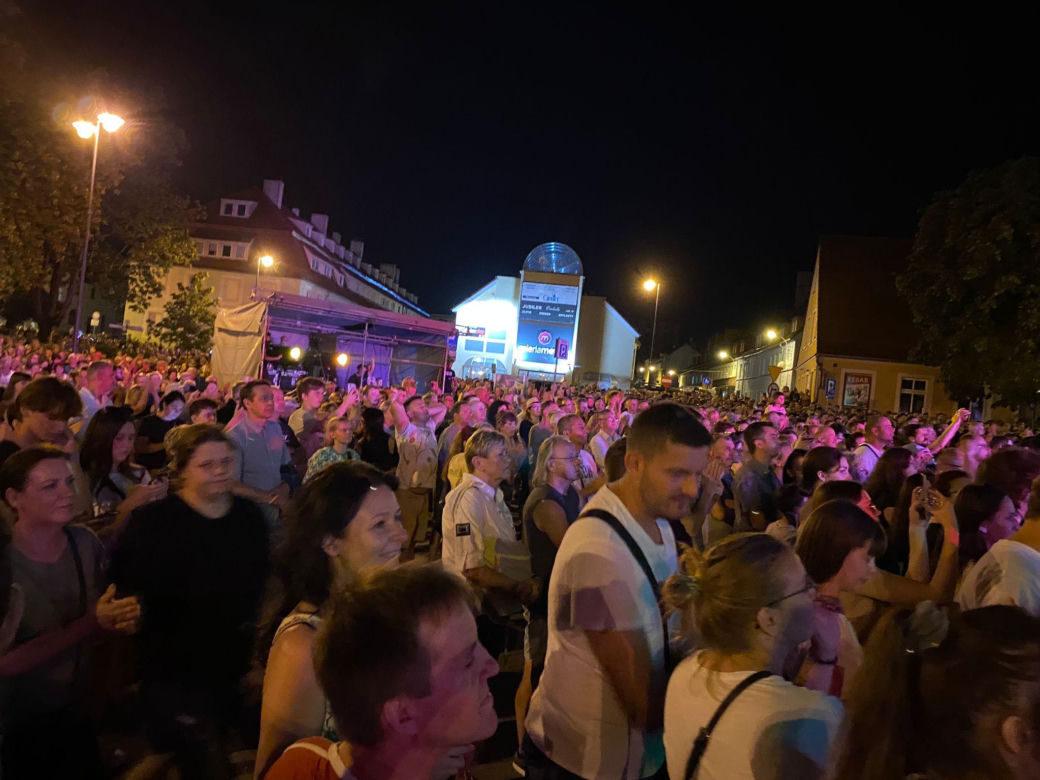 Koncert Maryli Rodowicz w Zielonej Górze podczas Winobrania 2023