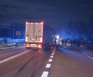 Śmierć na DK 73 w Brniu. Zginął 35-letni mężczyzna, kierowca miał 2,7 promila