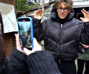 Joanna Krupa odwiedza schronisko dla zwierząt