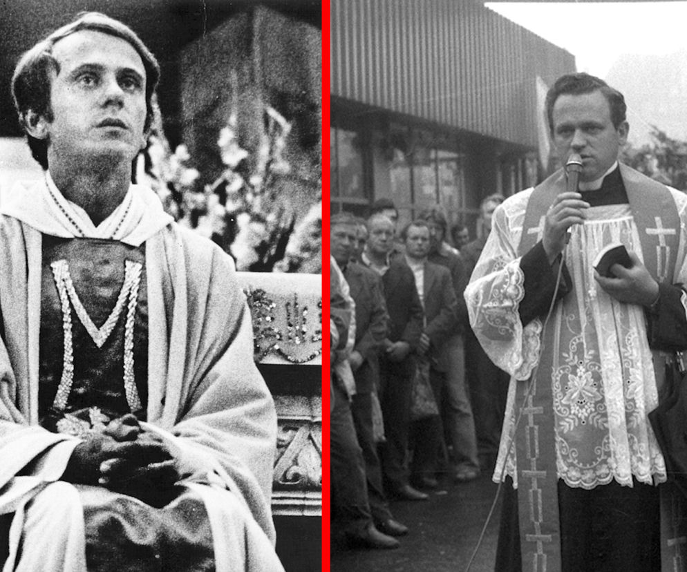 ks. Jerzy Popiełuszko i ks. Henryk Jankowski