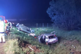 Rzezawa. Wypadek na autostradzie A4. 13 osób rannych