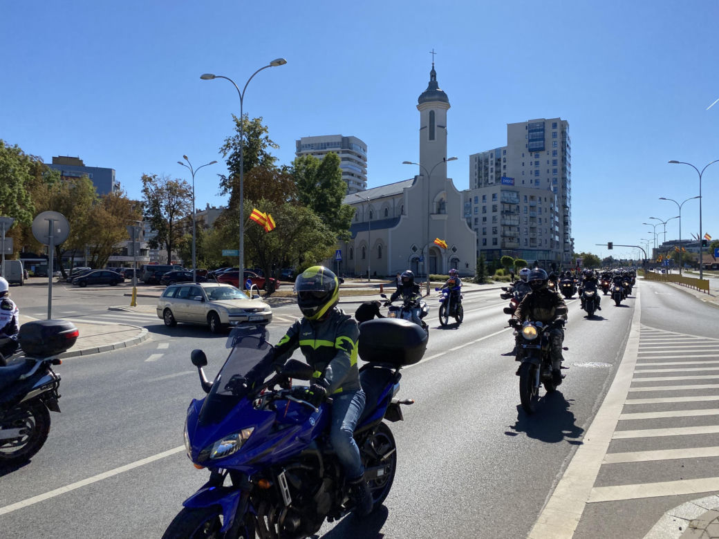 Setki motocyklistów przejechało przez centrum Białegostoku. Zobacz zdjęcia z Wielkiej Parady Motocyklowej [GALERIA]