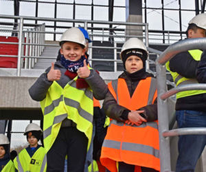Budowa stadionu w Szczecinie - luty 2022