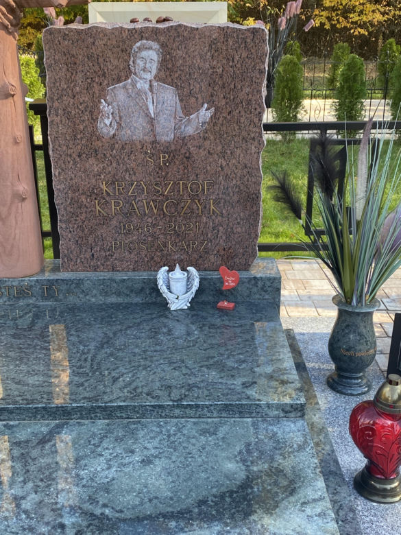 Grób Krzysztofa Krawczyka