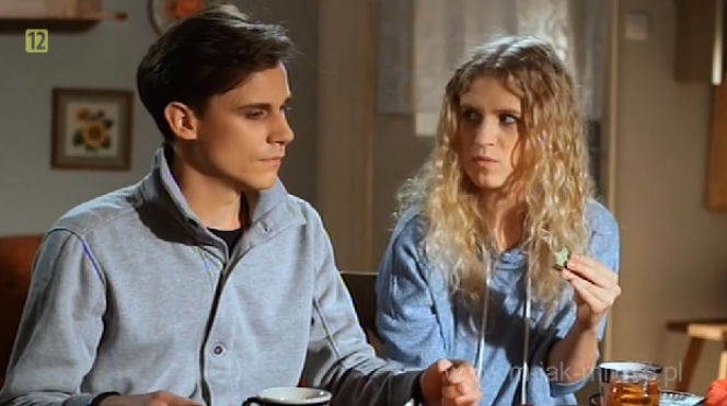 M jak miłość odc. 1117. Natalka (Marcjanna Lelek), Darek (Marcel Sabat)