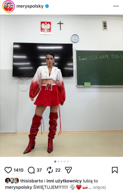 Patriotyczne wpisy gwiazd! Tak 11 listopada uczcili polską wolność