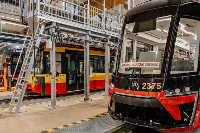 Zajezdnia Chocianowice po modernizacji