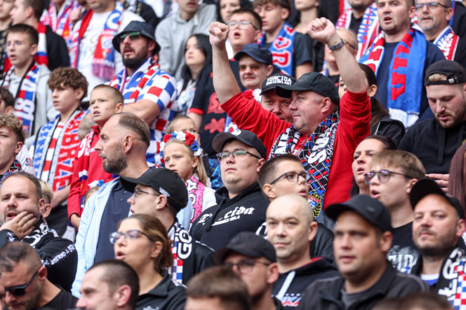 Górnik Zabrze - Lech Poznań: Zdjęcia kibiców i zawodników z meczu 8. kolejki PKO BP Ekstraklasy