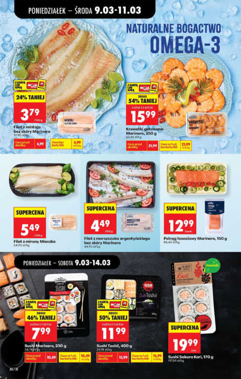 Biedronka - gazetka promocyjna 9.03.2026