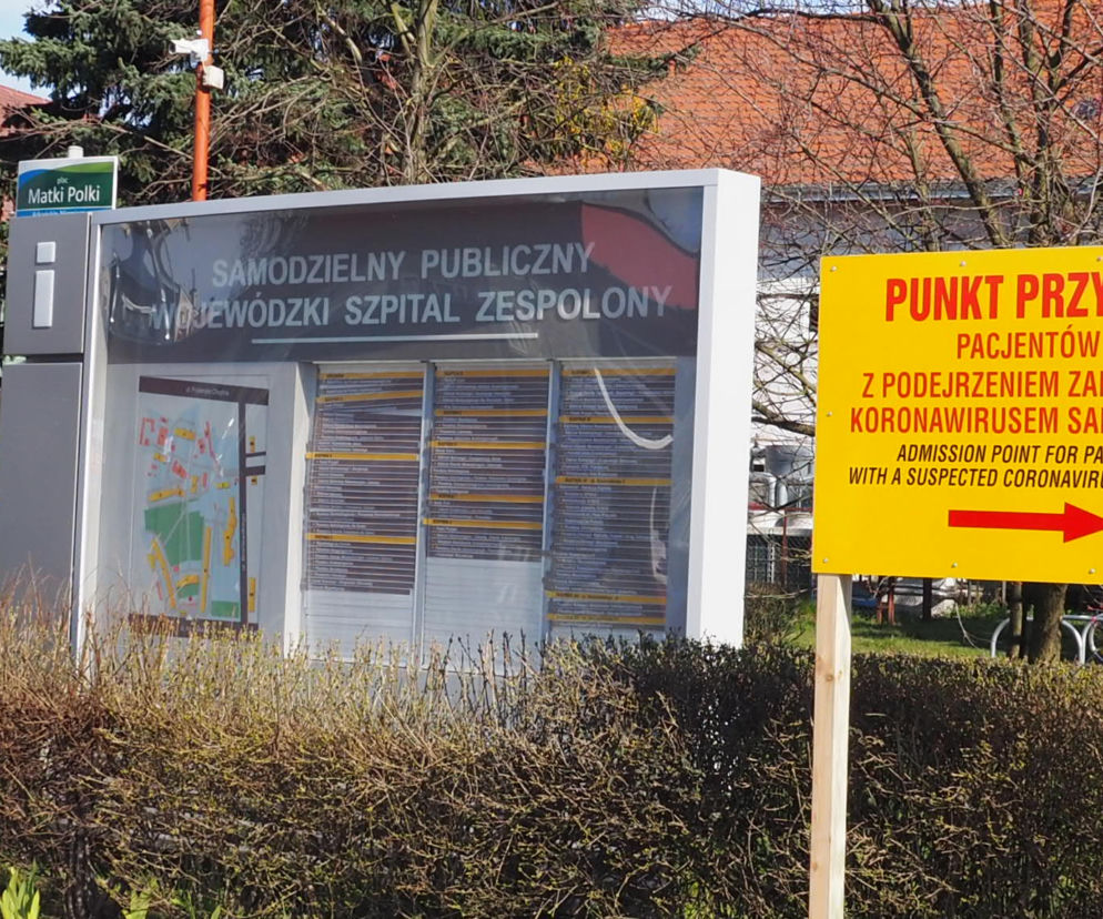 Szpital przy ul. Arkońskiej w Szczecinie, koronawirus