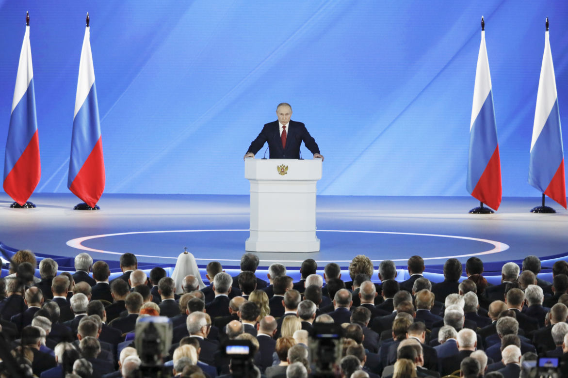 Putin chce rządzić do końca życia