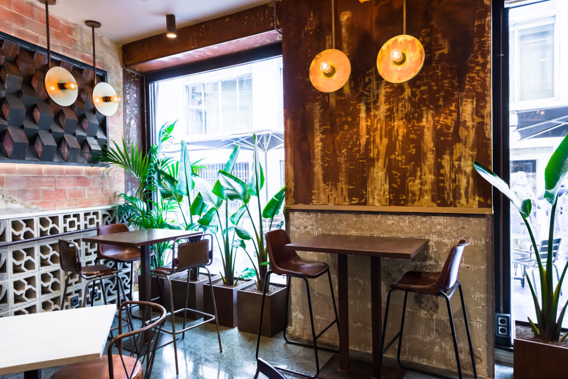 Wnętrze restauracji La Manera