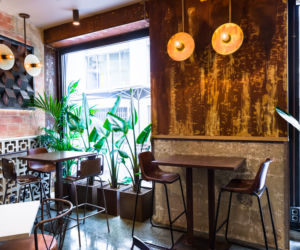 Wnętrze restauracji La Manera