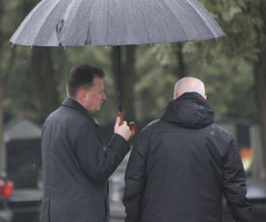 Jarosław Kaczyński na obchodach miesięcznicy smoleńskiej