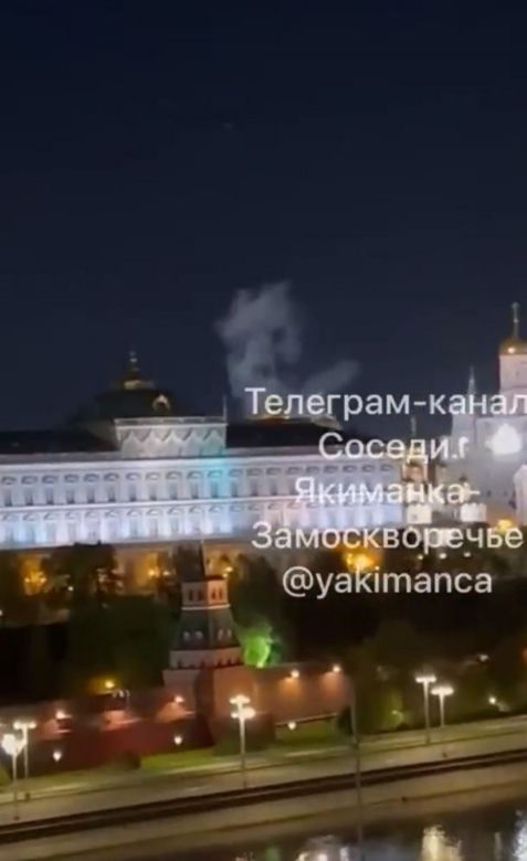 Rosja oskarża Ukrainę o atak na Kreml