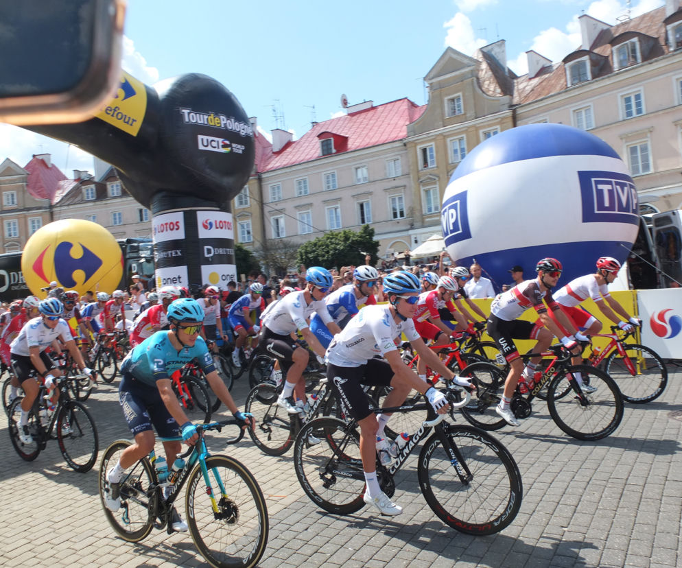 Ruszyli. 78 Tour de Pologne zaczął się na Placu Zamkowym w Lublinie