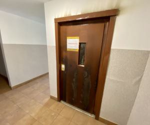 Tragiczny pożar w Suwałkach. W windzie spłonął mężczyzna