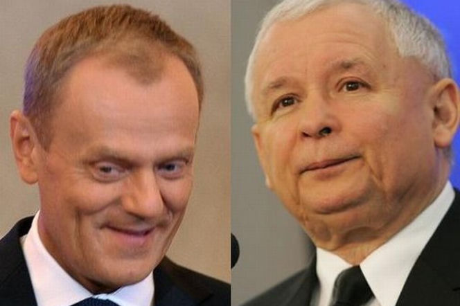 Donald Tusk, Jarosław Kaczyński