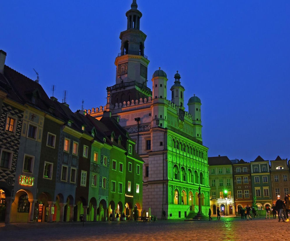 Poznań rozświetli się na zielono