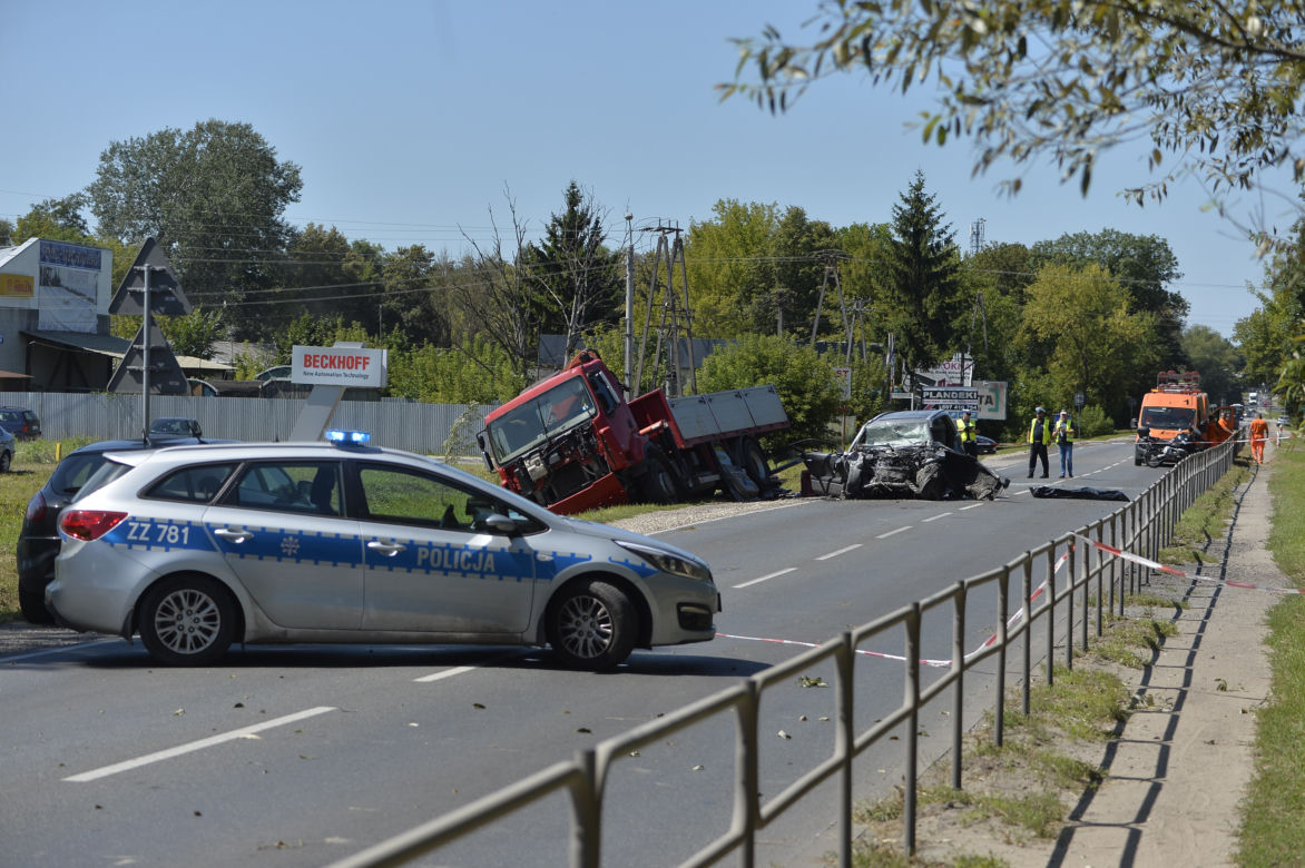 Wypadek pod Piasecznem