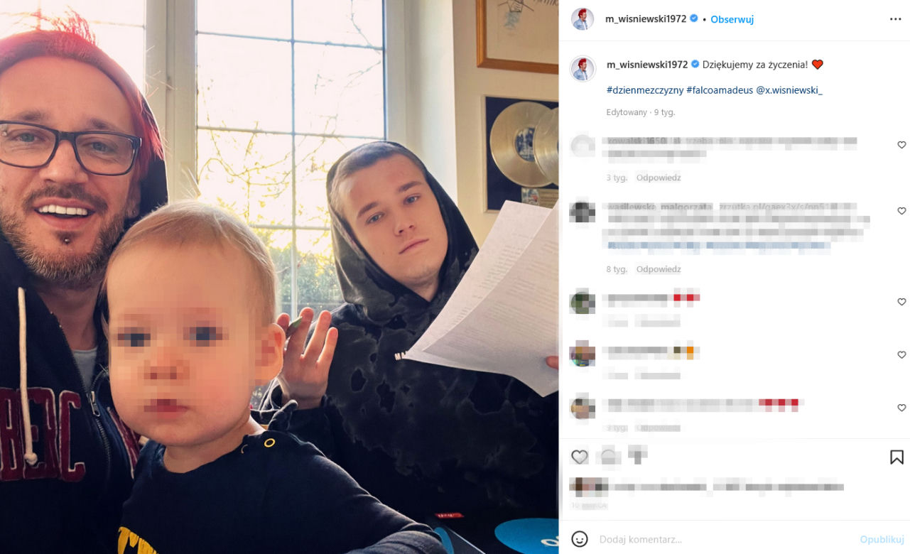 Michał Wiśniewski chce mieć jeszcze trójkę dzieci