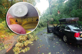 Niszczycielskie burze już w Polsce. Tornado, grad i połamane drzewa!