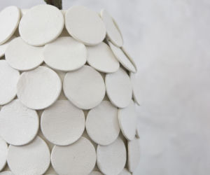 Wazon ceramiczny w stylu skandynawskim