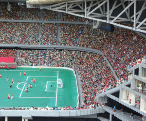 Stadion z klocków Lego