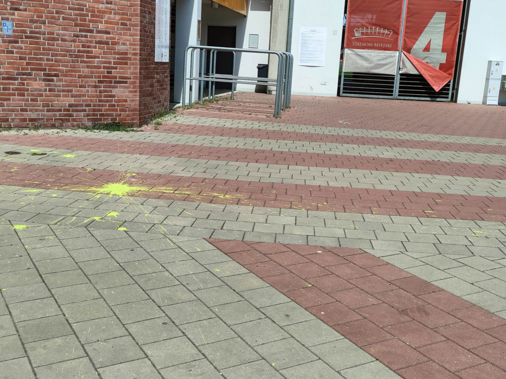 Wandale zniszczyli stadion Widzewa! Sprawę analizuje policja