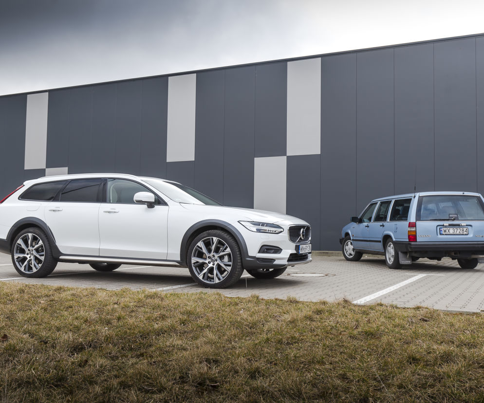 Volvo 740 kombi 2.4TD & Volvo V90 Cross Country B5 AWD 8AT 
