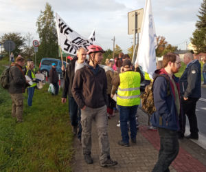 Wielki protest w Skawinie