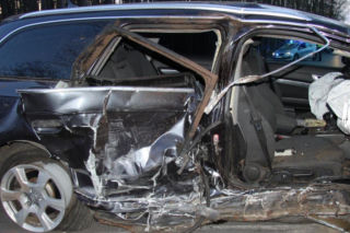 Krystian zginął w roztrzaskanym Audi. Za kółkiem siedział 22-letni Roman. Był kompletnie pijany