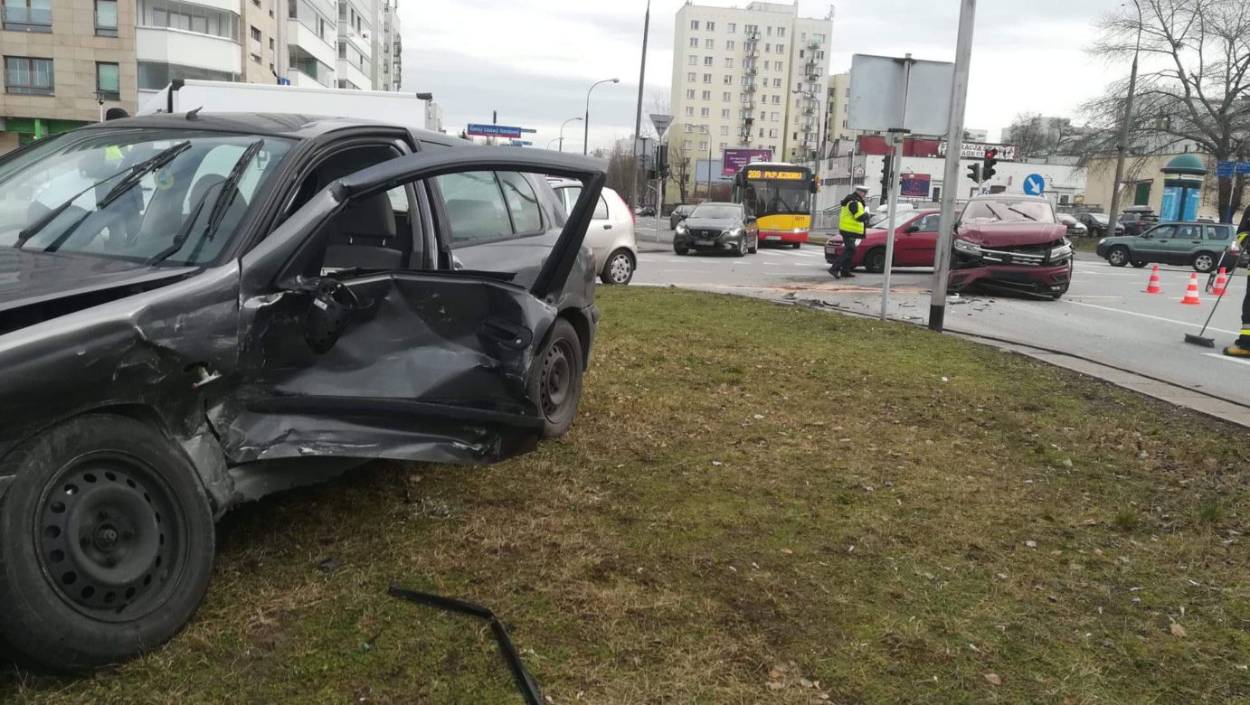 Wypadek na Ursynowie
