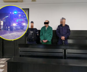 60-latek z Ozorkowa próbował zabić partnerkę nożem i wkrętarką. Później podpalił mieszkanie