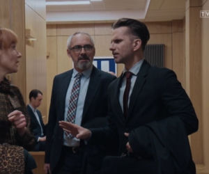 M jak miłość odc. 1593. Agnieszka (Magdalena Walach), Adam Werner (Jacek Kopczyński), Kamil (Marcin Bosak)