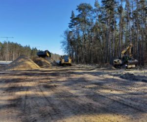 Przebudowa węzła Kijewo - marzec 2021