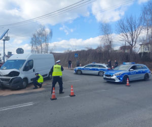 Wypadek na feralnym skrzyżowaniu w Ambrożowie