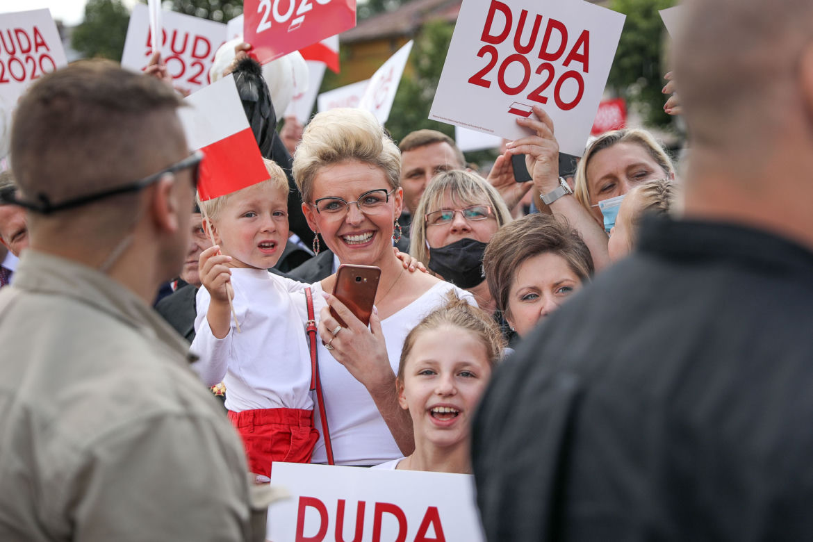 Andrzej Duda odwiedził Olkusz na kampanijnej trasie