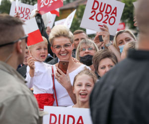 Andrzej Duda odwiedził Olkusz na kampanijnej trasie