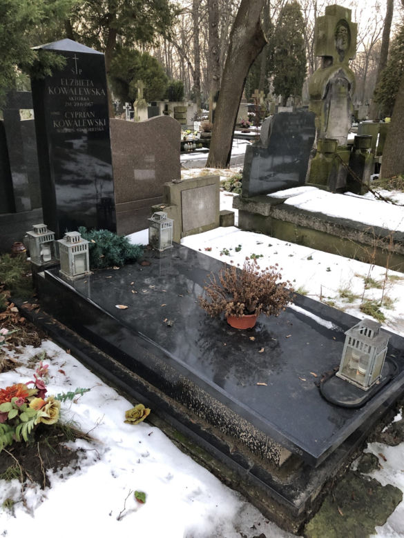 Tu zostanie pochowany Krzysztof Kowalewski