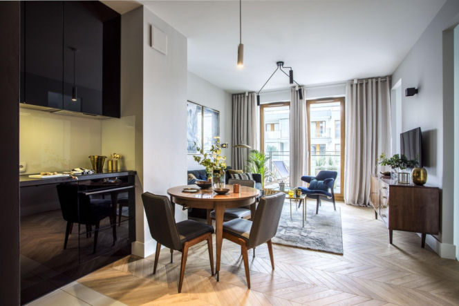 Czarna kuchnia – wszystko na błysk