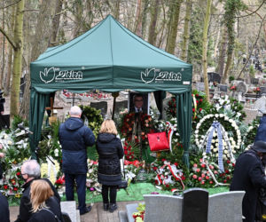 Pogrzeb dziennikarza Piotra Świąca